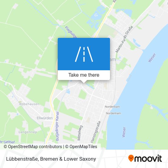 Lübbenstraße map