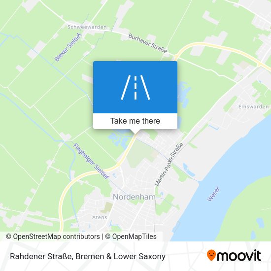 Rahdener Straße map