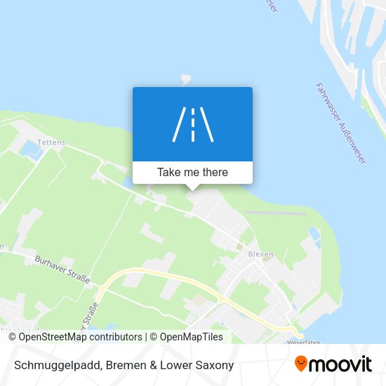 Schmuggelpadd map