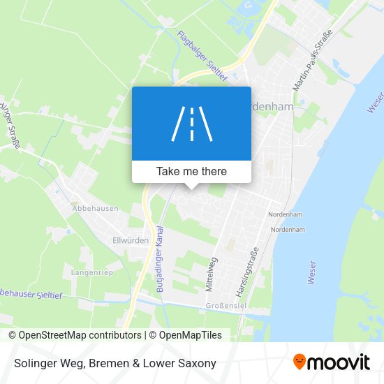 Solinger Weg map