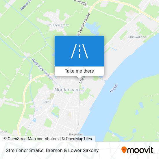 Strehlener Straße map