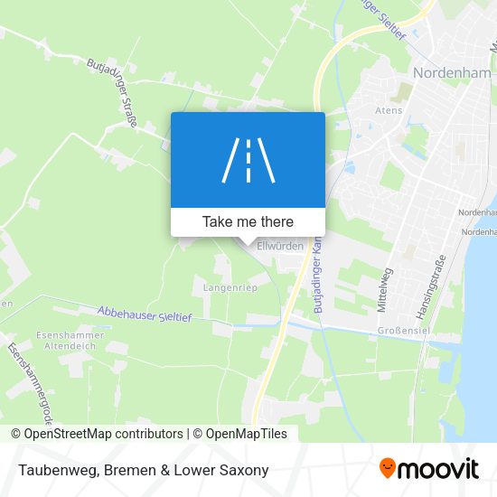 Taubenweg map