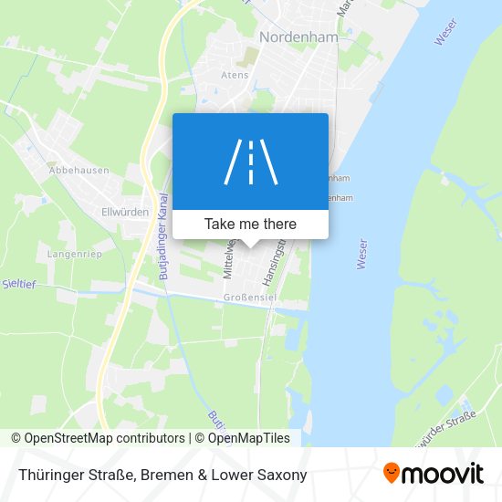 Thüringer Straße map