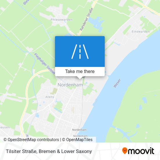 Tilsiter Straße map