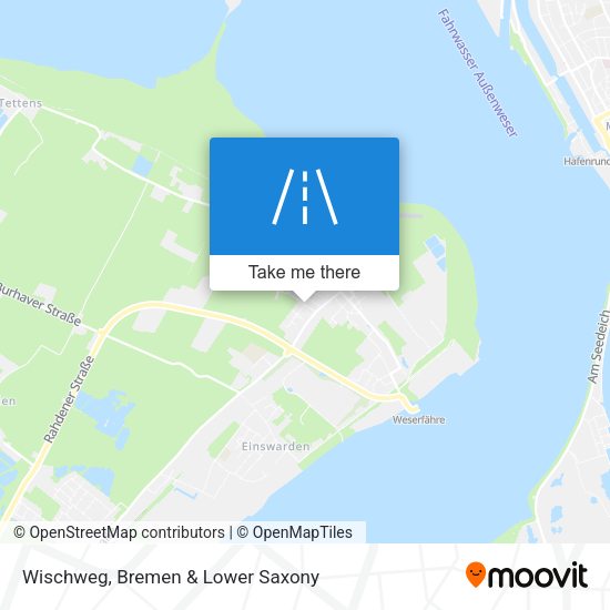 Wischweg map