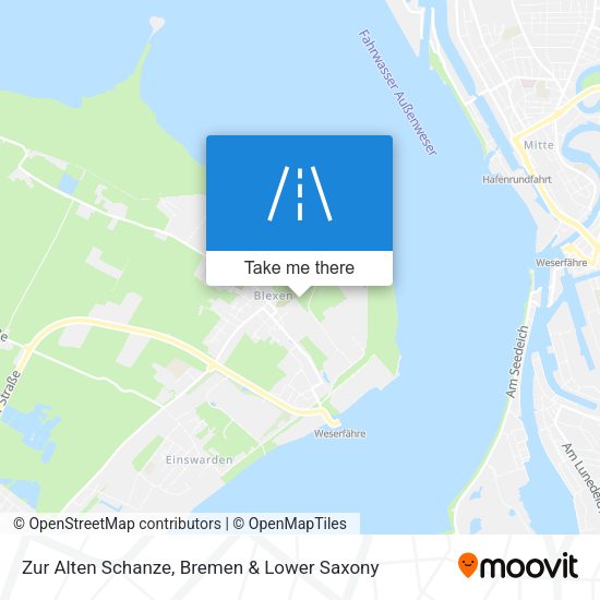 Zur Alten Schanze map