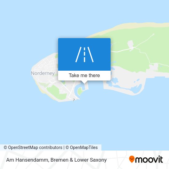 Am Hansendamm map