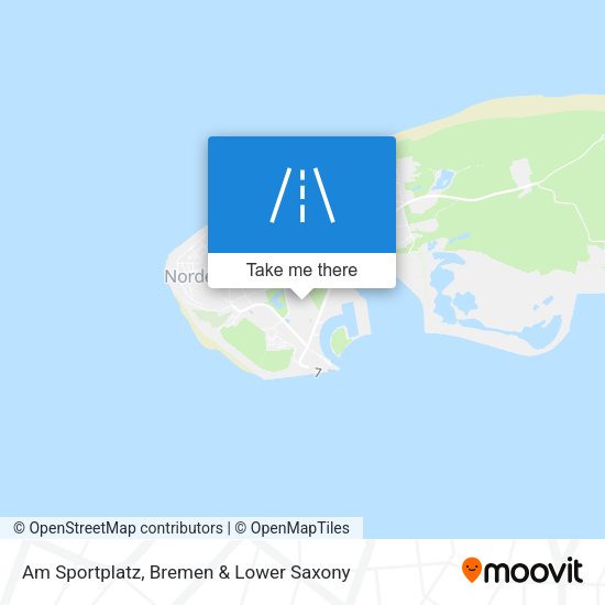 Am Sportplatz map