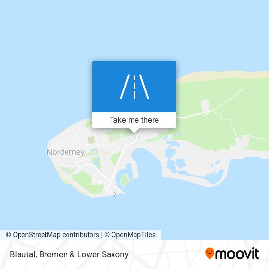 Blautal map