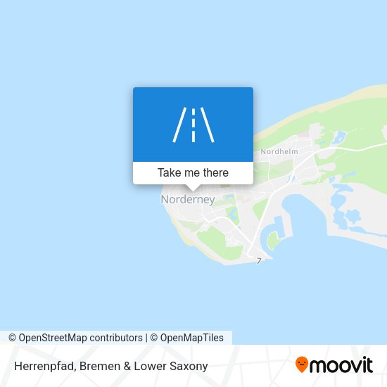 Herrenpfad map