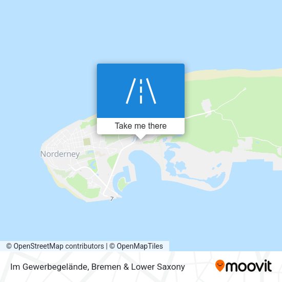 Im Gewerbegelände map