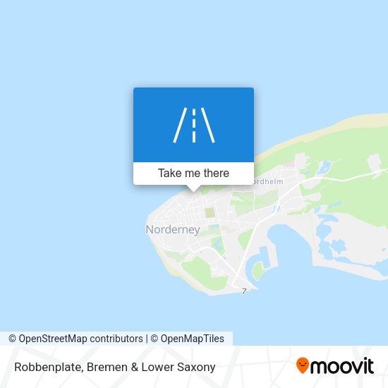 Robbenplate map