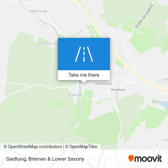 Siedlung map
