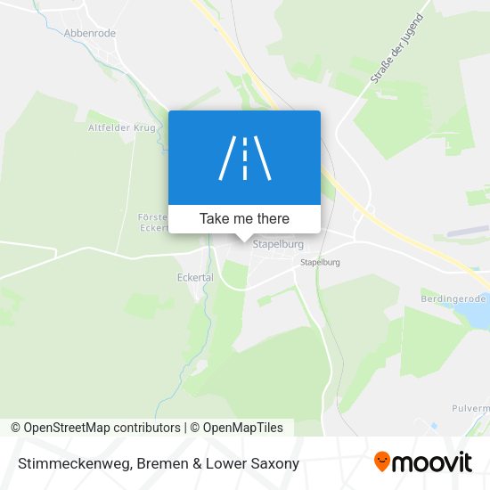 Stimmeckenweg map