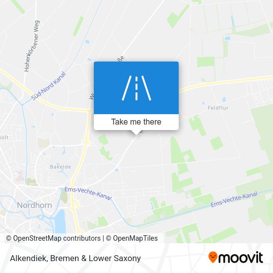 Alkendiek map
