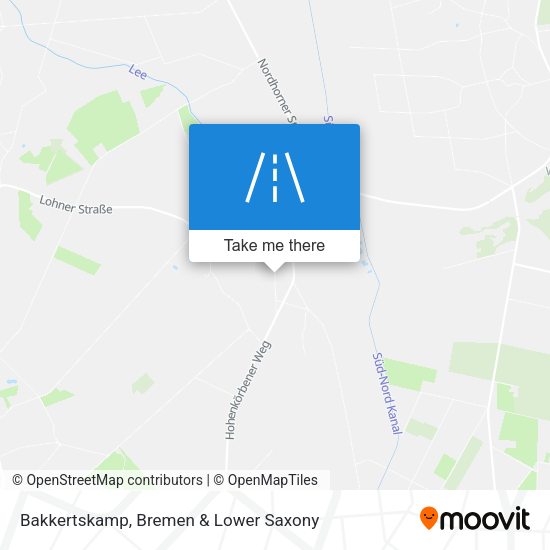 Bakkertskamp map