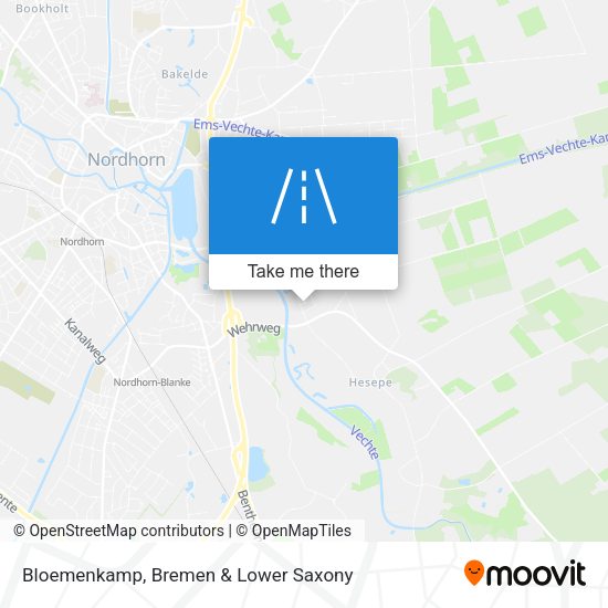 Bloemenkamp map