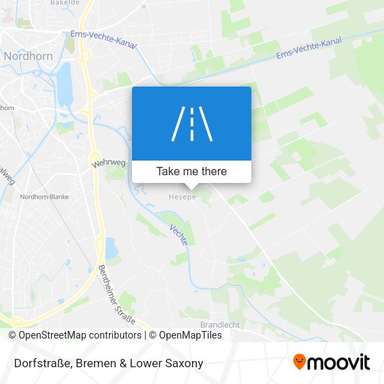 Dorfstraße map