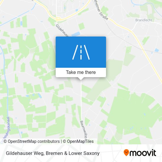 Gildehauser Weg map