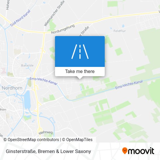 Ginsterstraße map