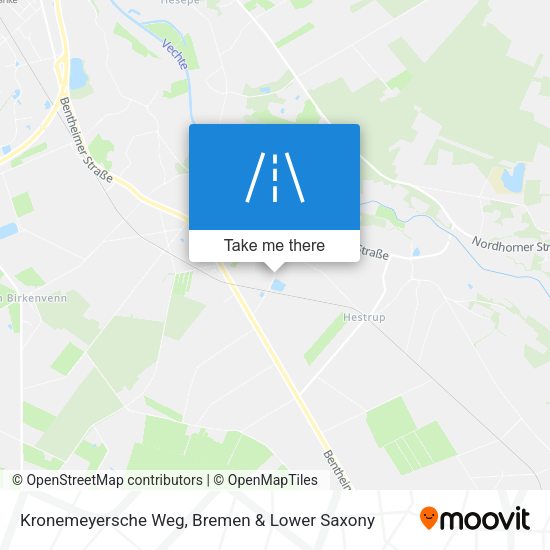 Kronemeyersche Weg map