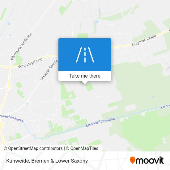 Kuhweide map