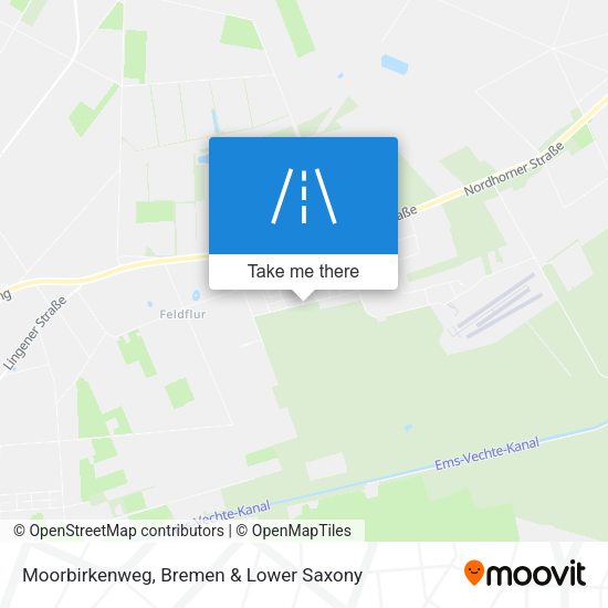 Moorbirkenweg map