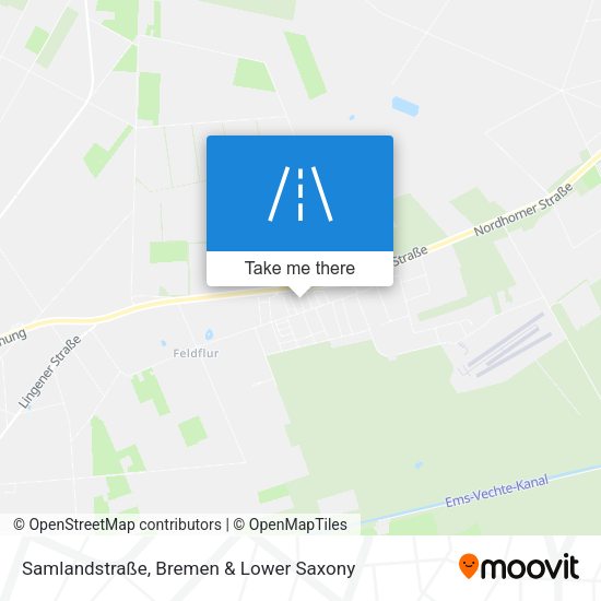 Samlandstraße map
