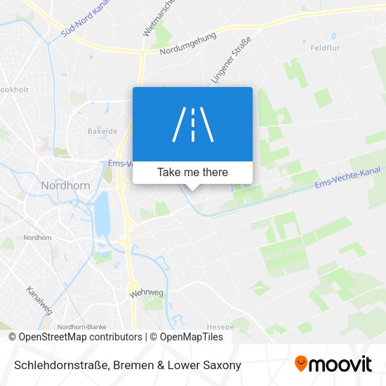 Schlehdornstraße map
