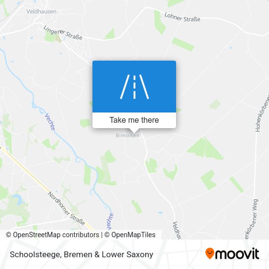 Schoolsteege map