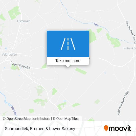 Schroandiek map