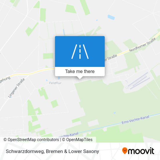 Schwarzdornweg map