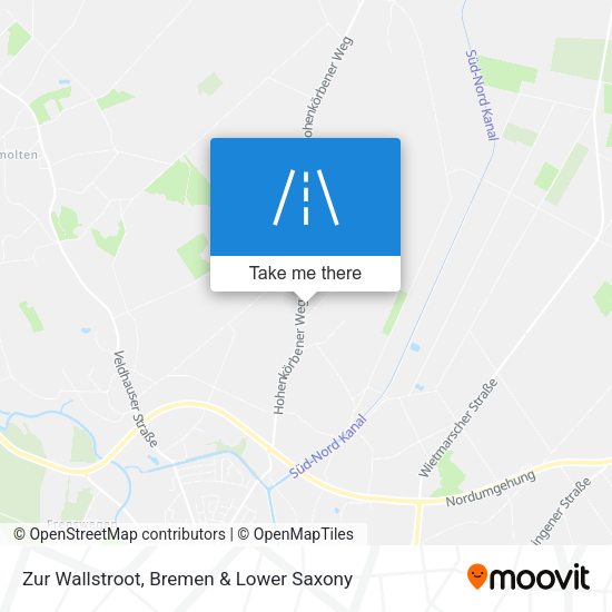 Zur Wallstroot map