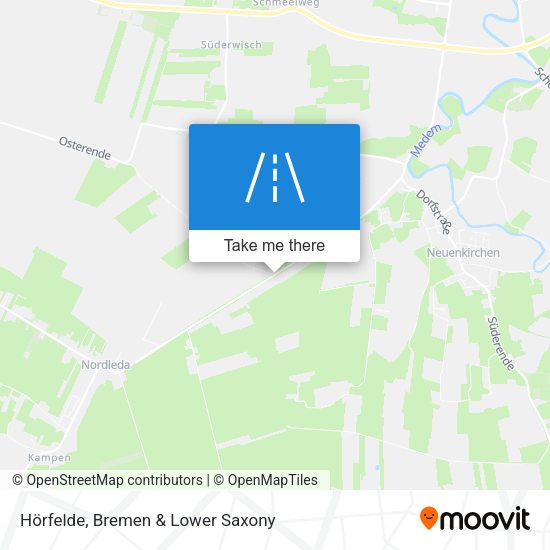 Hörfelde map