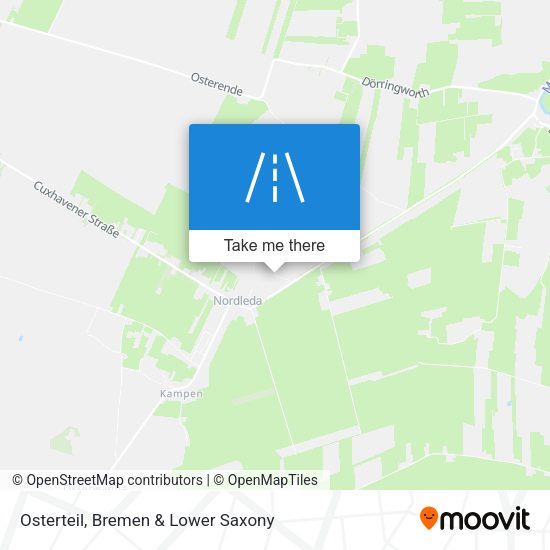 Osterteil map