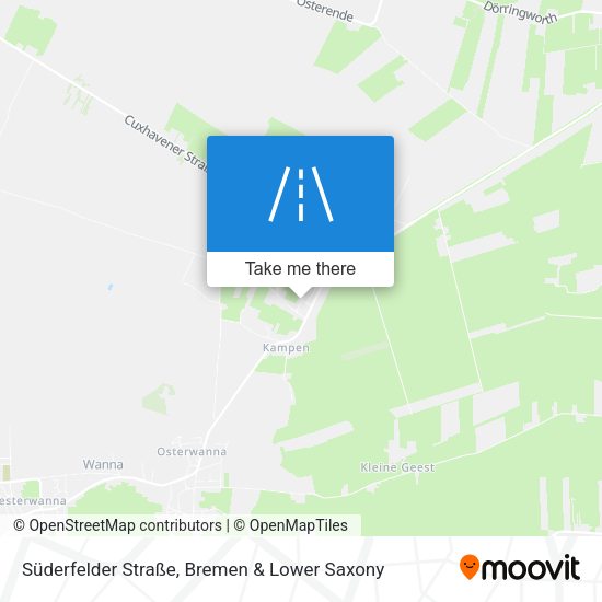 Süderfelder Straße map