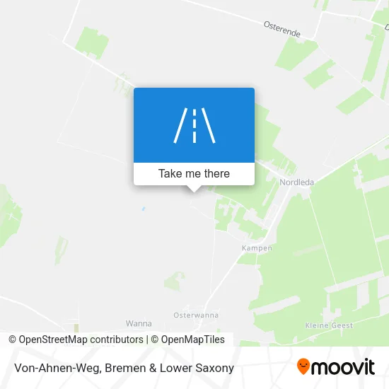 Карта Von-Ahnen-Weg