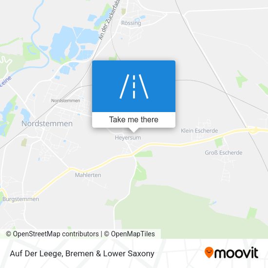 Auf Der Leege map