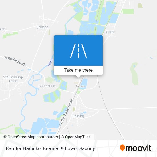 Barnter Hameke map