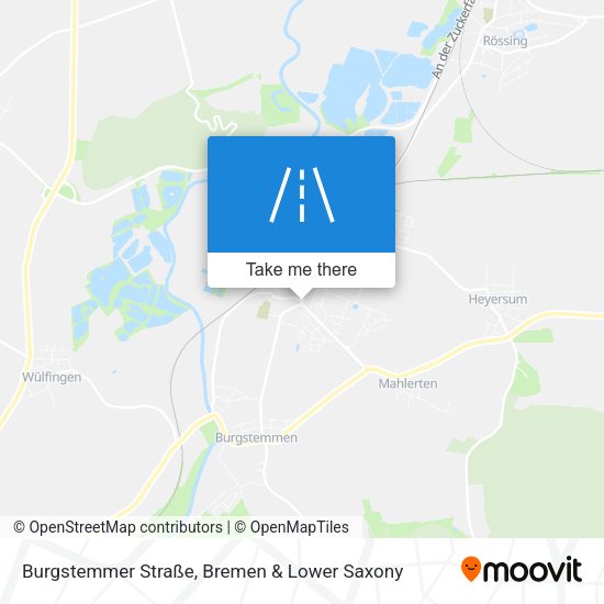 Burgstemmer Straße map