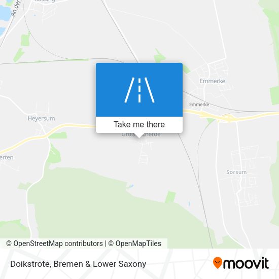 Doikstrote map