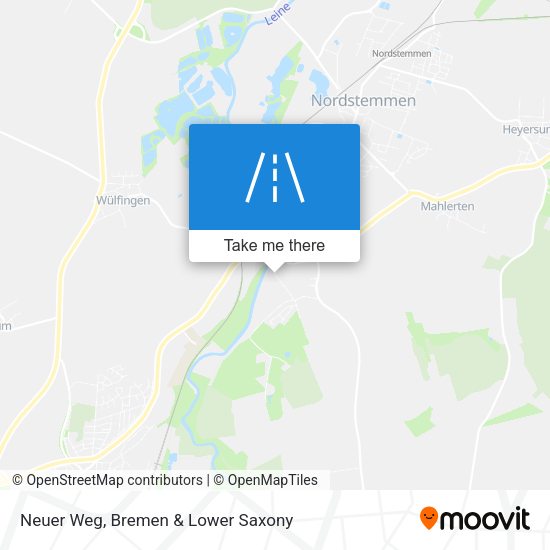 Neuer Weg map