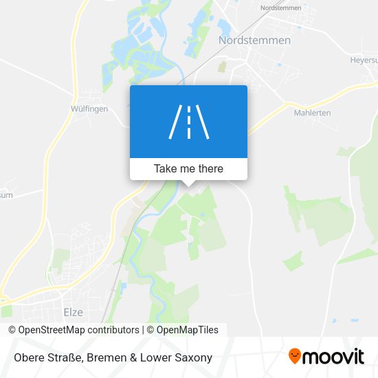 Obere Straße map