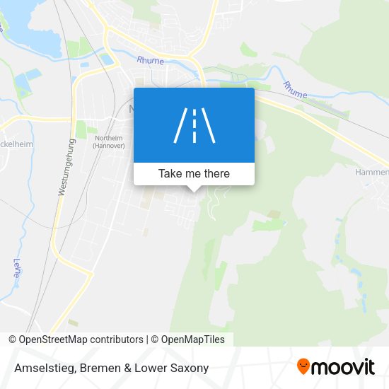 Amselstieg map