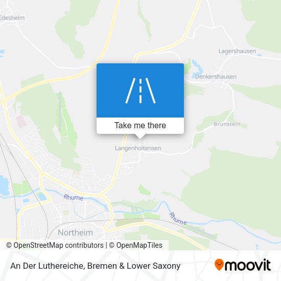 An Der Luthereiche map