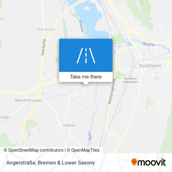 Angerstraße map