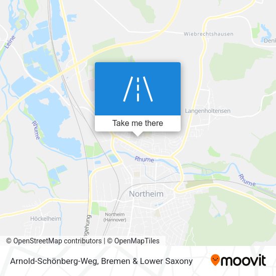 Arnold-Schönberg-Weg map