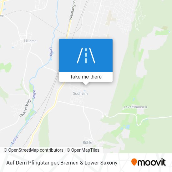 Auf Dem Pfingstanger map