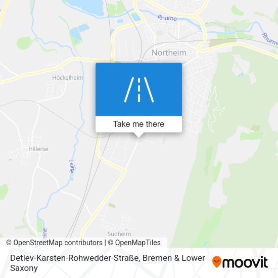 Detlev-Karsten-Rohwedder-Straße map