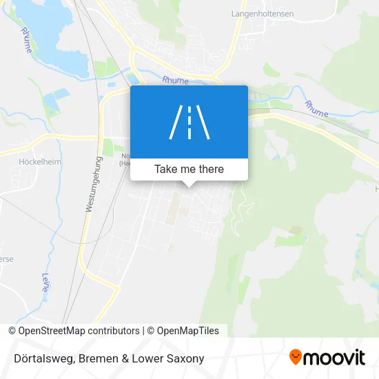 Карта Dörtalsweg